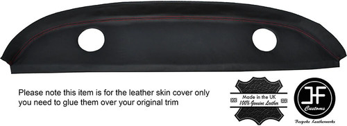 Red stitching rear parcel - rear,
