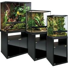 Exo Terra Terrarium Cabinet 45cm 60cm 90cm Vivarium Black Heavy Duty Stand
