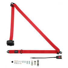 Front Automatic Seat Belt For Morris Minor 1000 Saloon 1962-1971 Red