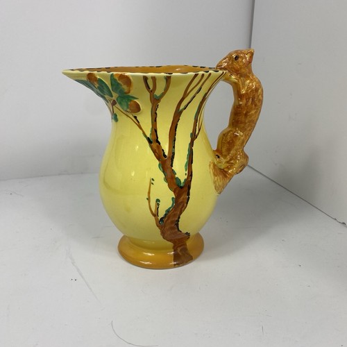 Burleigh ware yellow - ware, squirrel