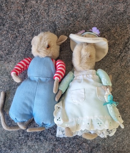 Vintage plush soft toy brambly - vintage,