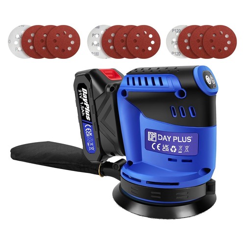 21v cordless random - random, orbital