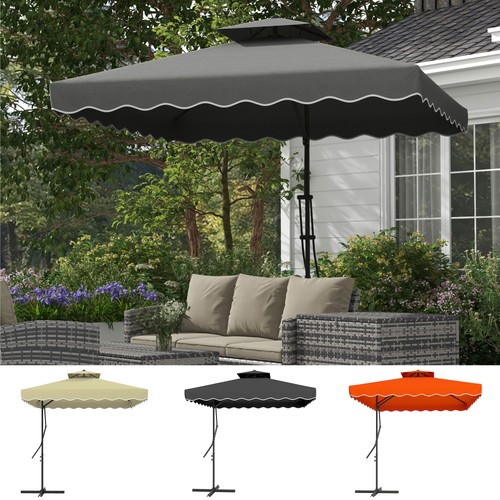 Square cantilever parasol - 2.5m,