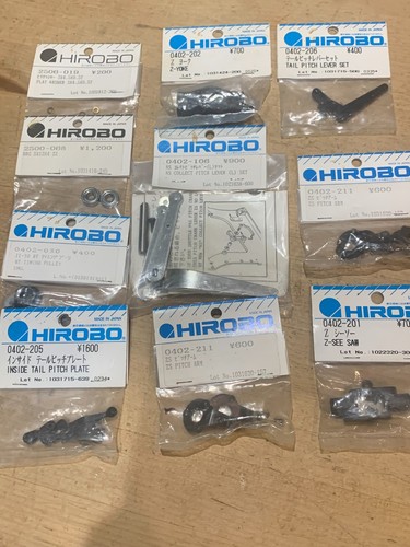 Hirobo shuttle parts - hirobo,