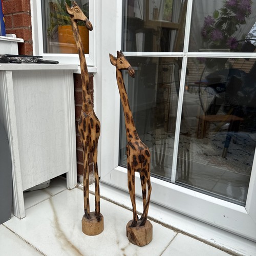 Indoor outdoor wooden giraffe - indoor/outdoor,