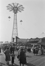 Fairground stalls Coney Island