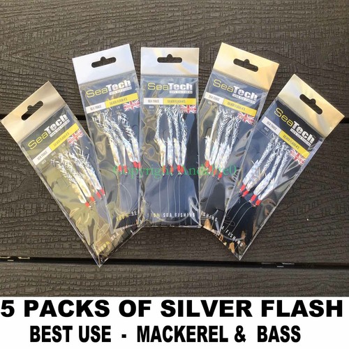 5pk sea fishing feathers - 5pk, +