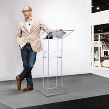 Clear Acrylic Floor Standing