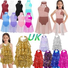 UK Girl's Sequins Leotard