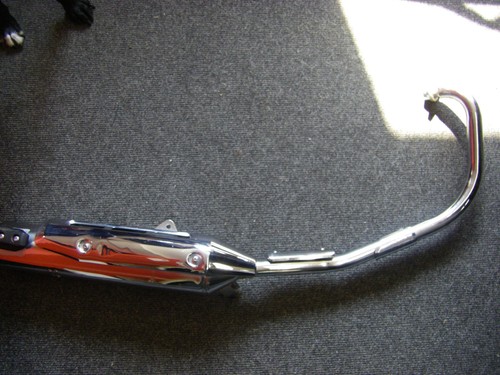 Yamaha ybr125 complete exhaust - ybr125,