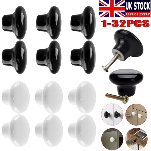 32pcs ceramic door - ceramic, knobs