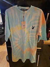 Oversized Playboy X Missguided Small T shirt Tye Dye Style