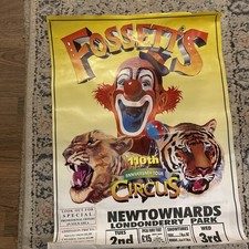 Fossetts Circus Poster 110th