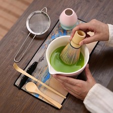8PCS Bamboo Matcha Whisk Set