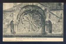 f042  CARTOLINA CATTEDRALE DELLA CITTA' DI TROJA moinumento nazionale++++++++