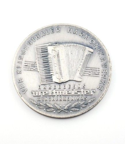 Gdr medal veb klingenthaler - veb,