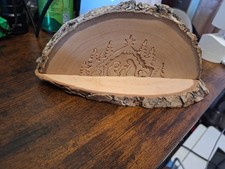 *Wooden Nativity Scene