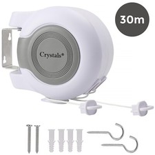 30m retractable clothes reel - retractable,