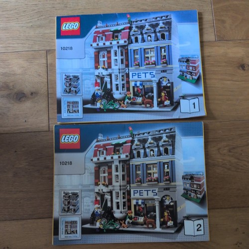 Lego pet shop 10218 - shop, modular