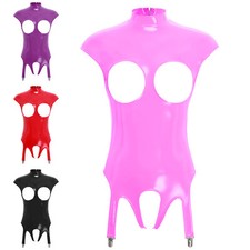 UK Sexy Womens Patent Leather