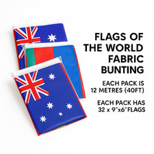 40ft Long 32 x 9" x 6"  World