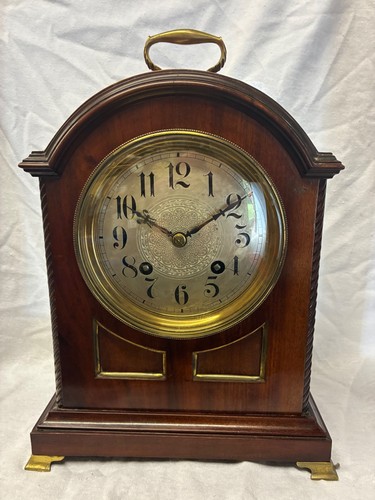 Antique chiming mantel clock - chiming,