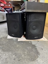 15” PA System Speakers + Kam