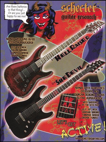 Schecter hellraiser c - hellraiser, c-1