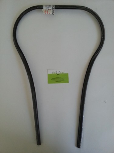Front shield edge gray plastic - front,