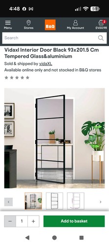 Vidaxl interior door black - vidaxl,