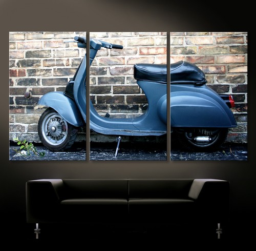 Vespa legend abstract canvas - legend,