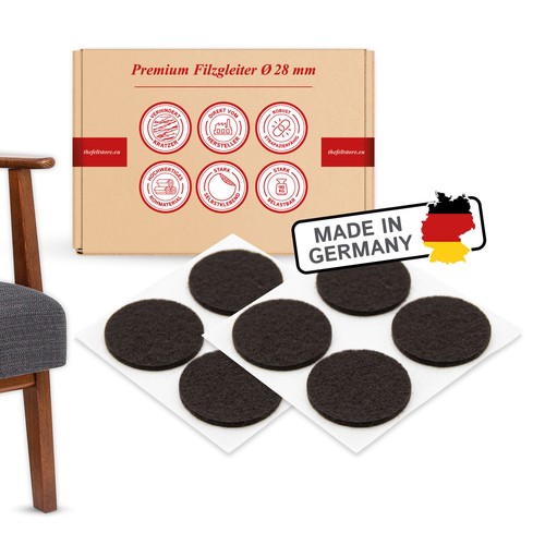 Felt glides self adhesive - glides,