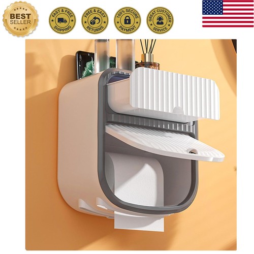 Toilet paper holder plastic - paper,