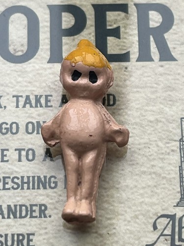 Antique kewpie hand painted - kewpie,