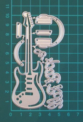 Guitar headphones metal - &,