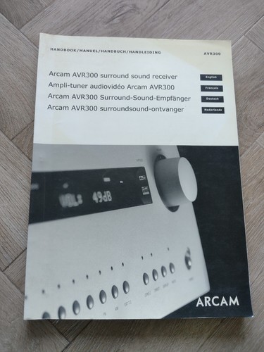 Arcam avr300 surround sound - arcam,