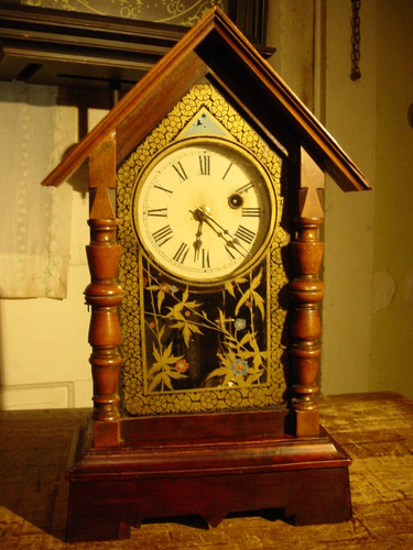 Antique teutonia clock - antique,