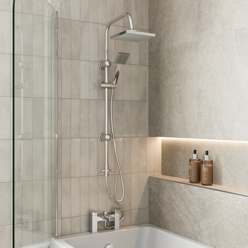 Bath shower mixer - tap, with