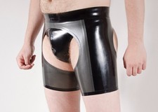 Rubber CHAPS SHORTS, Contrast