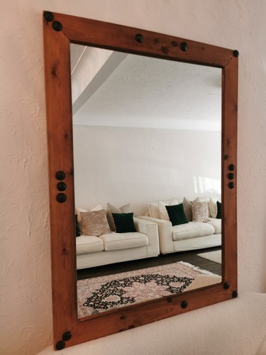 Rustic wall mirror - a,