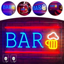 LED ACRYLIC BAR OPEN Led Sign