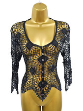 UK 10 KAREN MILLEN 2 Black