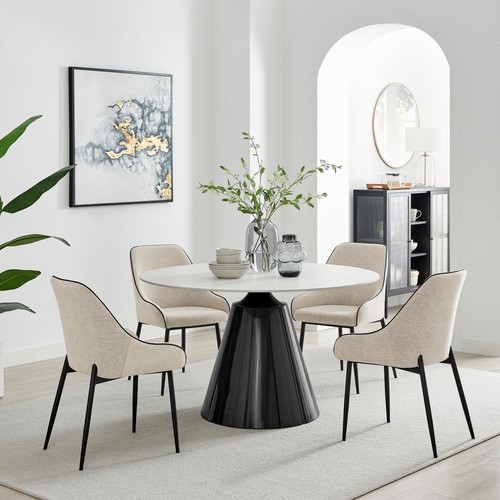 Nina white marble ceramic - nina,