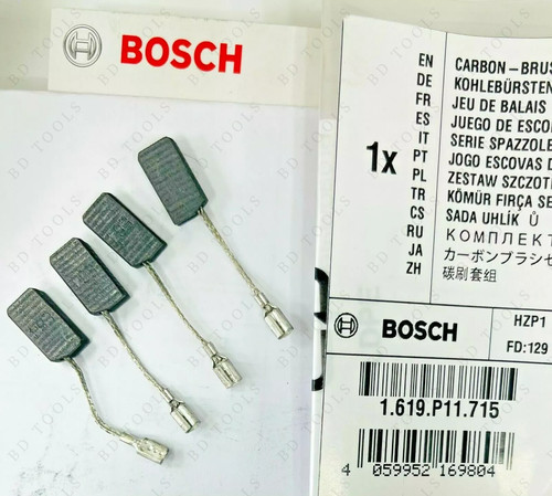 4pc genuine bosch carbon - 4pc,