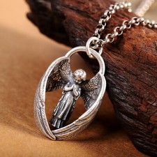 Angel Necklace Silver