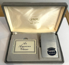 🔥 ZIPPO LIGHTER - 1932 REPLICA 1992 60th Anniversary "An American Classic"  🔥