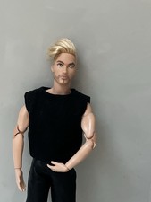 Barbie Ken Signature Looks #5 Model Ken Doll Fully Articulated Dressed