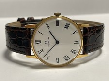 Zenith Stellina Slim cal. 2320 Placcato in Oro 33 mm Uomo Vintage Top Condition