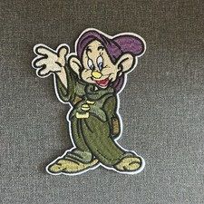 Snow White & The Seven Dwarfs Disney Embroidery Patch Badge Iron On Sew On
