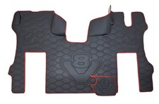 SCANIA S V8 DARK GREY HONEYCOMB FLOOR MATS LHD RHD SWIVEL CAPTAIN FOLD SEAT
